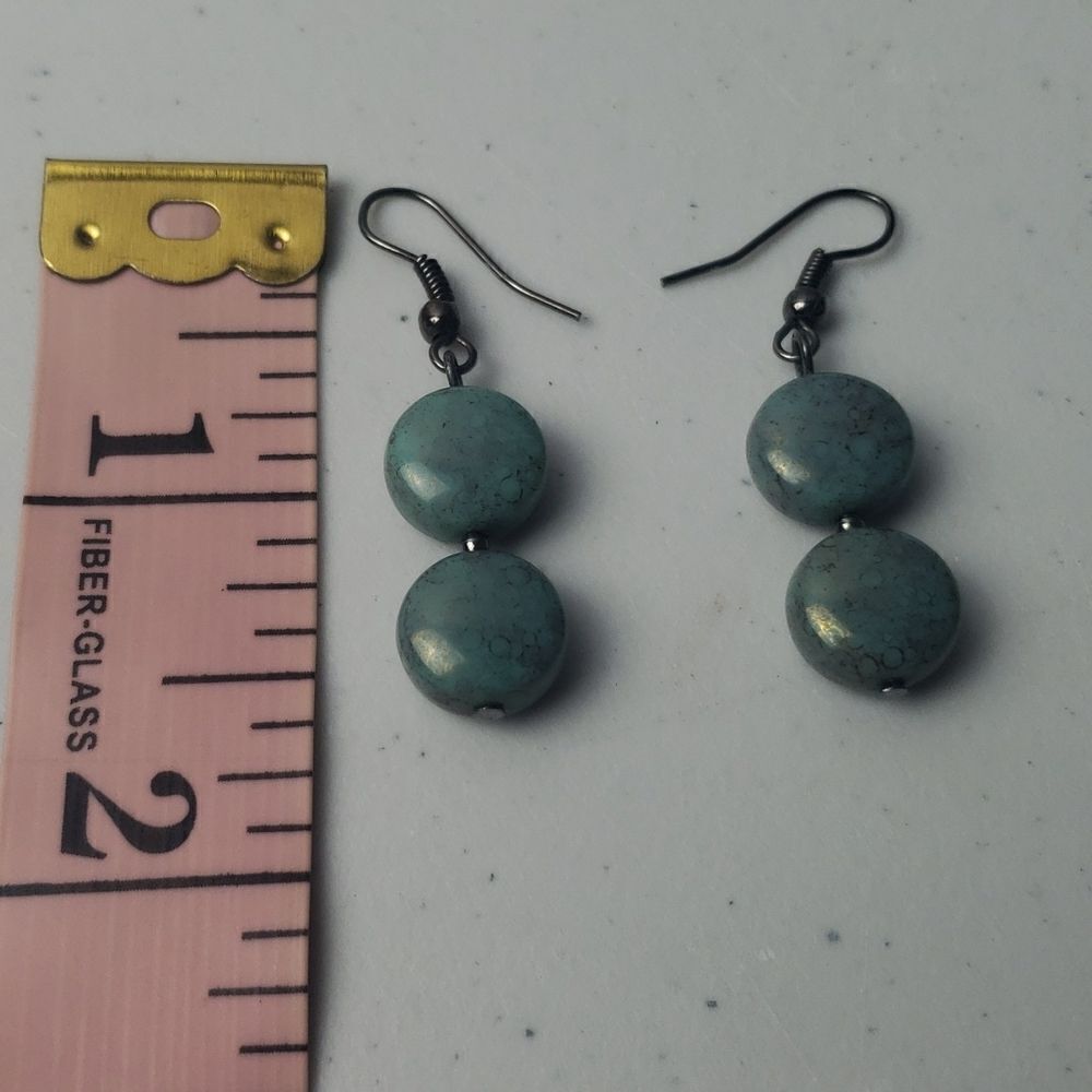 Dangle Statement Earrings‎ - Picture 3 of 3